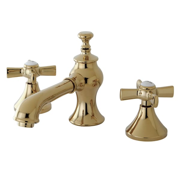 KC7062ZX 8" Widespread Bathroom Faucet, Polished Brass